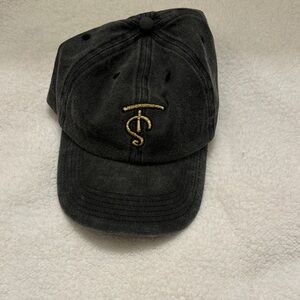 Taylor Swift TS Hat with Gold Emblem